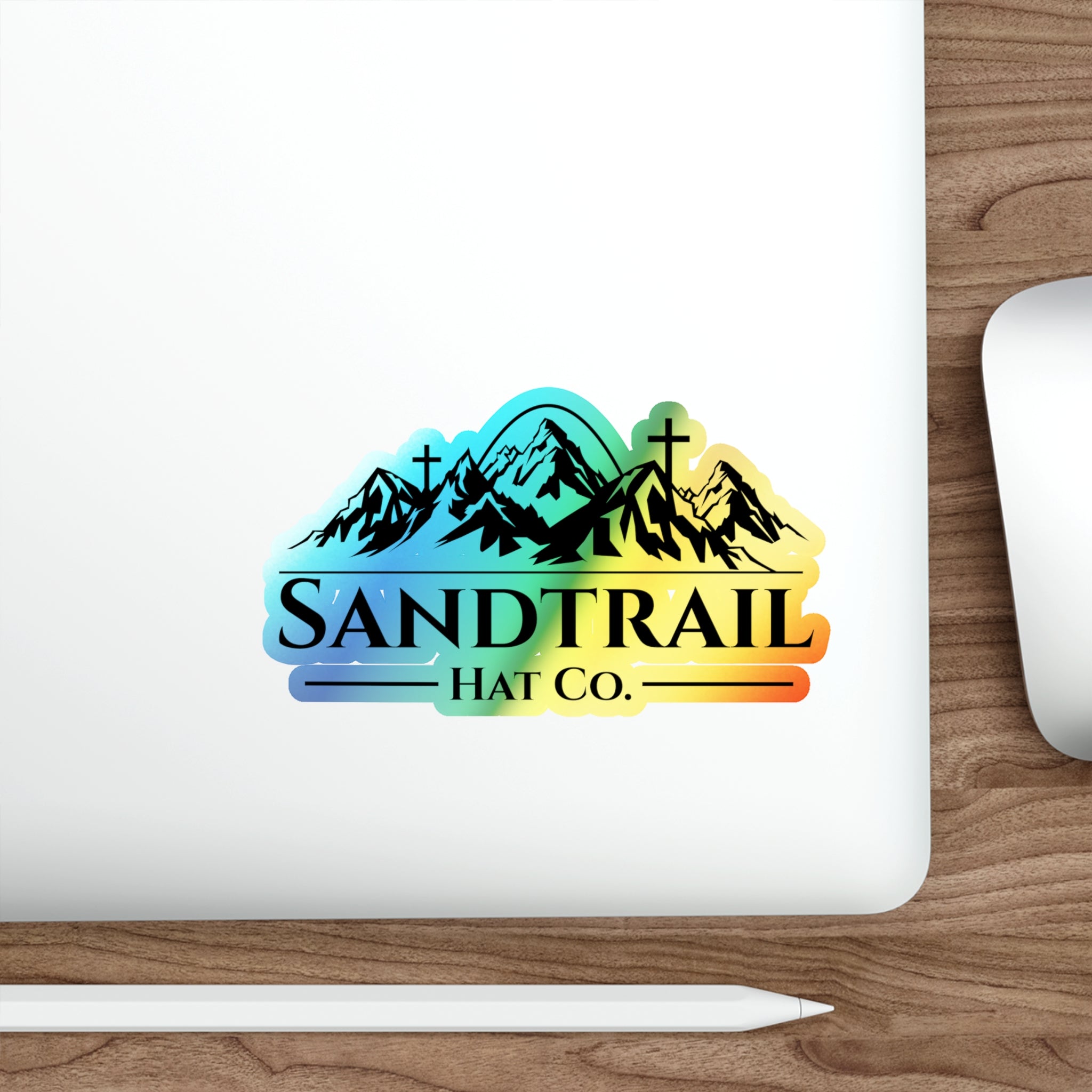 SandTrail Hat Co OG Logo Holo Sticker