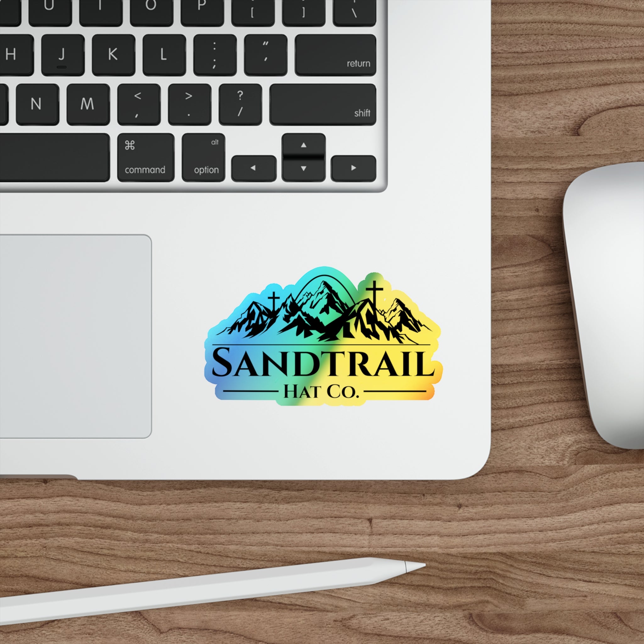 SandTrail Hat Co OG Logo Holo Sticker