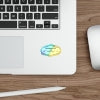 Holographic Die-Cut Sticker — Sandrall Hat Co. Logo (ESTD 2025)