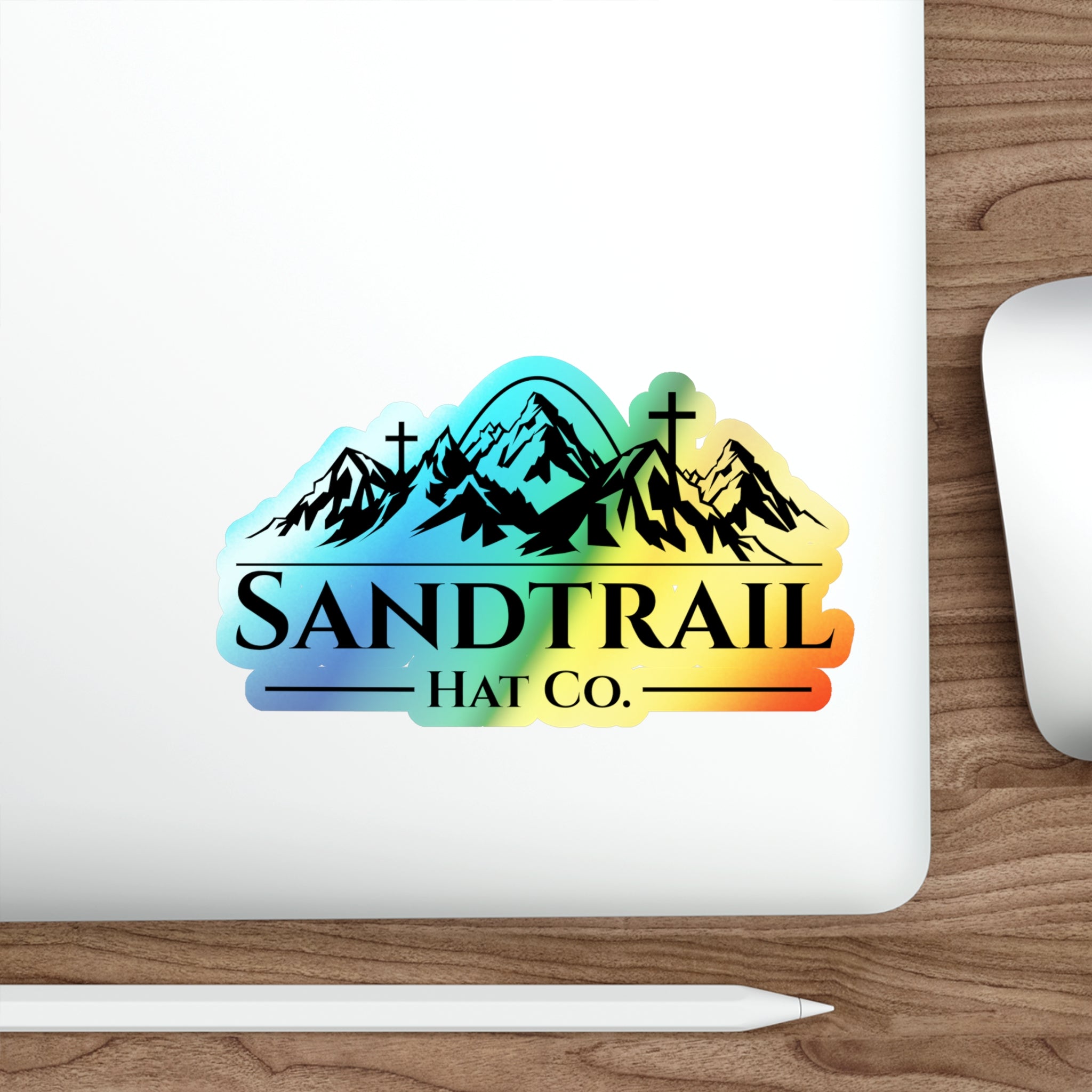 SandTrail Hat Co OG Logo Holo Sticker